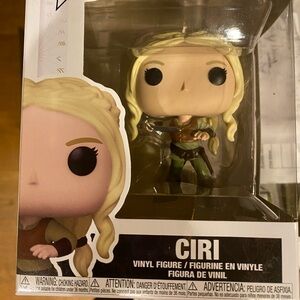 Pop! Culture television Netflix the Witcher Ciri vinyl figurine funko 1386 NIB
